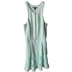 Express light mint green dress - worn twice